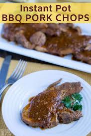 Even though it takes a little over an hour, it's so easy, you'll be adding it to your weeknight dinner rotation soon enough. Instant Pot Pork Chops With Bbq Sauce Keto Low Carb Yum