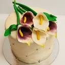 Cake Betty Cafe & Cakery | Calla lily wedding cake, chocolate ...