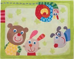 Teppiche fürs kinderzimmer von haba bequem und günstig online kaufen bei mytoys. Haba Teppich Kunterbunte Freunde 300906 Bei Papiton Bestellen