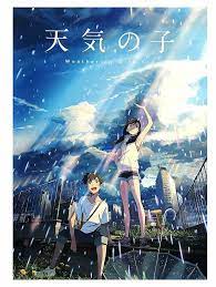 Tenki No Ko Weathering With You B2 Size Poster B Anime Movie Made In Japan Film Animasi Animasi Bioskop