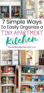 Small Apartment Kitchen Storage Ideas That Won T Risk Your Deposit Small Apartment Kitchen Storage Ideas Small Apartment Kitchen Small Kitchen Organization