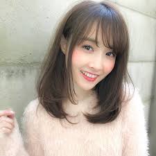 目と目の距離がイメージを変える 求心顔 遠心顔 のタイプ別 似合わせメイク mery メリー ミディアム 前髪あり 顔 前髪