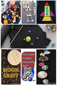 Here's a collection of 20 simple, fun and playful colour themed activities for preschoolers to enjoy! Fun Space Activities And Crafts For Toddlers And Preschoolers