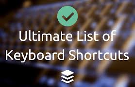 Check spelling or type a new query. The Big List Of 111 Keyboard Shortcuts For The Most Used Online Tools
