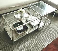 Ikea Vittsjo Nesting Table Hack Aged Silver Leaf And Shellac Ikea Beistelltisch Ikea Hack Wohnzimmer Ikea Couchtisch