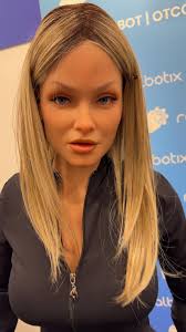 I'm scared.🤖iRobot is getting real. This robot has AI built into it so you  can have conversations. I felt too awkward to talk to it. 😂 #robot #future  #cooltech