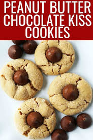 Peanut Butter Blossoms Cookies Peanut Butter Chocolate Kiss Cookies Are Such A Popular Cookie Rec Peanut Butter Blossoms Yummy Food Dessert Best Peanut Butter