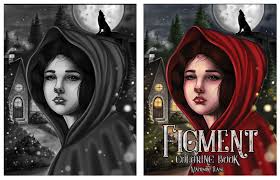 There are more sophisticated coloring, which only by an adult. Digital Copy Figment Coloring Book Instant Download Fairy Tale Etsy