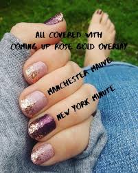 Or create whatever you want on your nails with color stree… | color street nails, accent. Rose Gold Color Street Nails Novocom Top