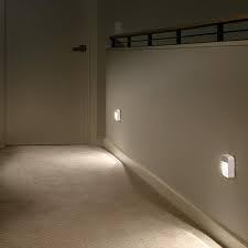 Mr Beams Stick Anywhere Motion Activated 20 Lumen Led Night Light Mb720 Wht 01 The Home Depot Led Lighting Home Basement Lighting Bathroom Night Light