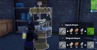 You can even find upgrade. Fortnite Upgrade Bench Locations Season 2 Gamewith