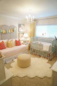 Nursery And Guest Room Combined Baby Girl Room Nursery Guest Room Baby Room Decor