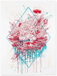 Blossom & Blood by Meggs Editioned artwork