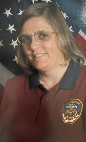 This year, a long-time volunteer with us finally hung her hat up. Ann  Johnson joined the Moncks Corner Rural Fire Department as a volunteer in  June of 2002. She began with the