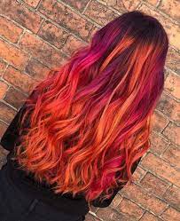 Pin By Tammy Welch On Hair Inspiration Bright Hair Hair Inspiration Wild Orange