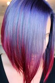 Blue hair is one of our favourite colour trends of all time. Fabulous Purple And Blue Hair Styles Lovehairstyles Com