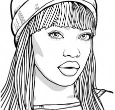 Pin By Bianka On Rajzok Chicano Style Tattoo Blank Coloring Pages Makeup Face Charts