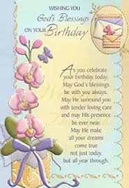  Amazon Com Sweet Sen Wishing You God S Blessings On Your Birthday Card Happy Birthday Wishes Messages Happy Birthday Wishes Images Happy Birthday Wishes Cards