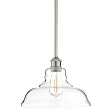 Lucera Glass Kitchen Pendant Light Brushed Nickel Farmhouse Hanging Light Fixture Ll P431 Bn Farmhouse Goals