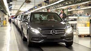 The mercedes maker will reduce production in bremen, the newspaper reported, with the plant possibly even being closed in early february for some days. Mercedes Benz C Class Production At The Bremen Plant Youtube