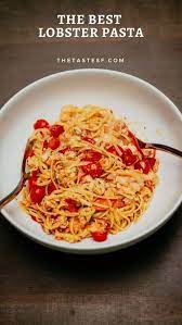 The Best Lobster Pasta Recipe Inspired By The Amalfi Coast Lobster Pasta Lobster Pasta Recipe Lobster Recipes