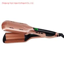 How to curl thick hair with a curling iron. China Professional Wave Curling Iron Ceramic Deep Wave Curly Hair Three Tube Hair Curler China High Quality And Inexpensive Price