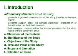 Components Of Chapter 1 In Thesis Writing
