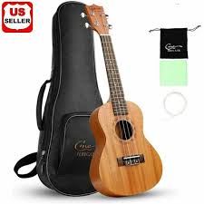 Shop items you love at overstock, with free shipping on everything* and easy returns. Brand New Hricane Solid Wood Professional Ukulele Starter Kit W Gig Bag Extra Strings Walmart Com Walmart Com