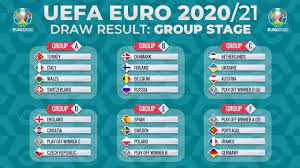 Uefa euro cup 2021 has confirmed the announcement of the new schedule for this tournament. Uefa Euro 2020 2021 Finals Draw Group Stage Draw Result Youtube