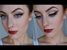retro pin up inspired makeup tutorial