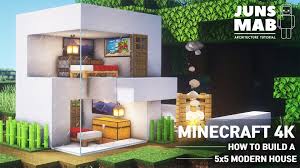 A post featuring 16 great examples of modern minecraft house architecture. Minecraft 5x5 Modern House Tutorial How To Build A House In Minecraft 121 Video Dailymotion