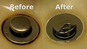 For food stains or rust marks left by metals, create a paste of baking soda and hydrogen peroxide. Removing A Rust Stain From A Sink Youtube