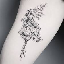 Love These Dainty Flowers British Flowers Make Me So Happy And Remind Me Of Summers Camping In The Country B Tattoos Birth Flower Tattoos Wildflower Tattoo