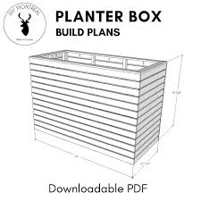 • consider a level area with the right amount of sunlight. Diy Deep Slatted Planter Box Raised Garden Pdf Build Plans Diy Montreal