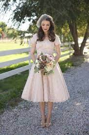 Pink And Copper Fall Wedding Ideas Short Wedding Dress Lace Rustic Wedding Wedding Inspiration Fall