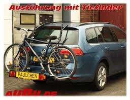 Paulchen Fahrrad Hecktrager Montage An Der Heckklappepaulchen Grundtrager Fur Vw Golf Vii Variant Kombi Typ Au Bj 04 2013 Bis Nicht Gti Gtr R Rs R Line Blue Motion Hybride Und E Golf