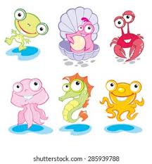 The egg has cute patterns, perfect to color with water colors! Vector Animals Big Eyes Animals Cute Stock Vector Royalty Free 285939788