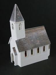 Construction D Eglise Chateau En Carton Maison En Carton Eglise