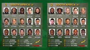 South africa vs british & irish lions at cape town stadium 24th jul 2021. Graphic Potential South Africa A Teams Vs British Irish Lions