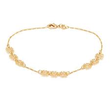 Jared the galleria of jewelry. 18k Gold Ankle Bracelet