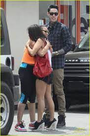 Full Sized Photo Of Brenda Song Trace Cyrus Sushi Lunch Duo 01 Brenda Song Trace Cyrus Sushi Lunch Duo Just Jared Jr