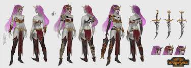 Steam :: Total War: WARHAMMER II :: Witch Elves Concept Art