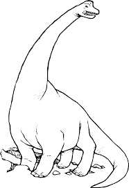 Rex was a scavenger or predator. Brontosaurus Template Edding