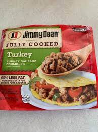 Jimmy dean fully cooked original sausage crumbles found at hannaford supermarket. Turkey Sausage Crumbles Fully Cooked Jimmy Dean Brand