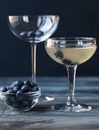 Maybe you would like to learn more about one of these? Easy Blueberry Martini With Elderflower Liqueur Garnish With Lemon