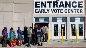 Polling station synonyms, polling station pronunciation, polling station at a polling station in qadirpur, rangers personnel arrested an agent of ppp, ali khan jakhrani, for his. Early Voting Surge Points To Huge Turnout In Us Election Financial Times