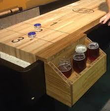 Renegade Shuffleboard Drink Holder 6 Steps Shuffleboard Table Shuffleboard Bar Games