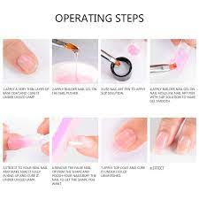 Sams of nails by canishiea recommends. Meet Across 15ml Quick Building Gel Polish Acrylic Poly Extension Gel Clear Pink White Nail Tips Builder Uv G Gel Nails Diy Pink White Nails Poly Gel Nails Diy