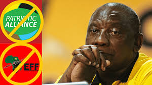 Adapt or die? ANC considers cutting ties with EFF and PA