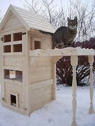 Jardin 22 Cabanes Exterieures Pour Nos Amis Les Chats Maisonnette Pour Chat Maison Chat Abri Pour Chat